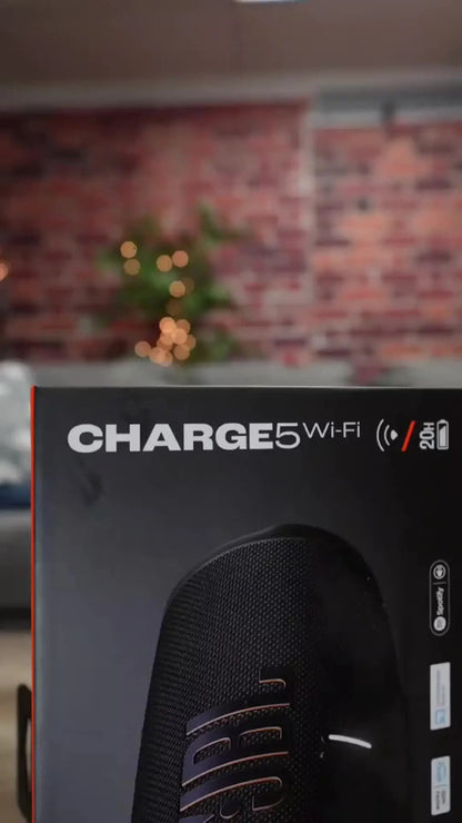 Caixa de Som JBL Charge 5 — Bluetooth 40 W à Prova d'Água