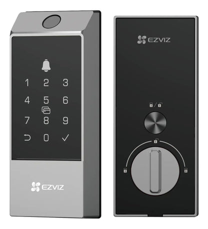 Fechadura Digital EZVIZ DL04 Pro — Wi-Fi, Biometria e Senha
