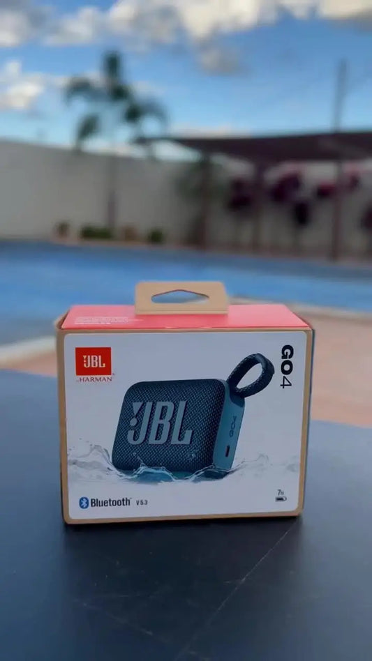 Caixa de Som JBL Go 4 — Bluetooth Portátil à Prova d'Água | Azul