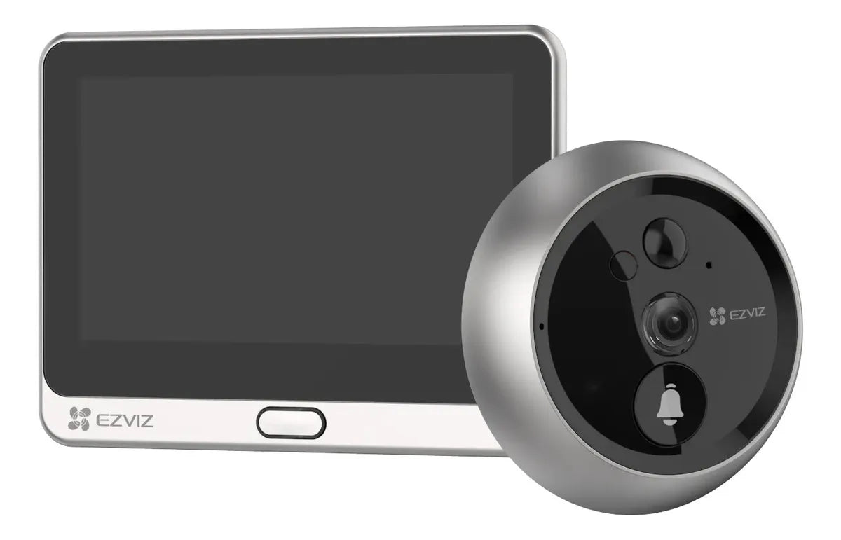 Vídeo Porteiro EZVIZ DP2C — Olho Mágico Digital Full HD 4,3"