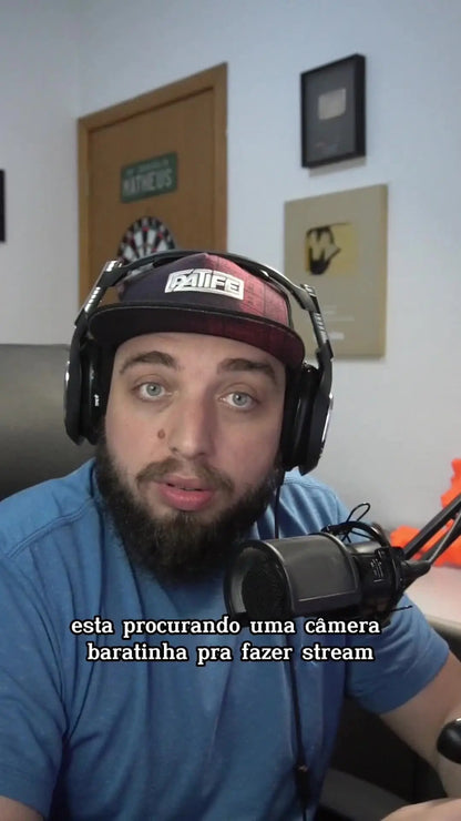 Webcam Logitech C270 HD 720p com Microfone Embutido