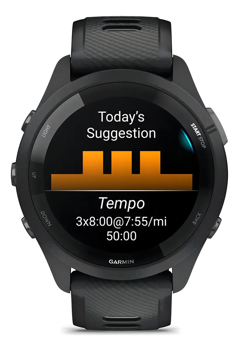 Garmin Forerunner 265 Music — Relógio Esportivo com GPS e Música